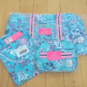 NWT BUNDLE Lilly Pulitzer Travel Set